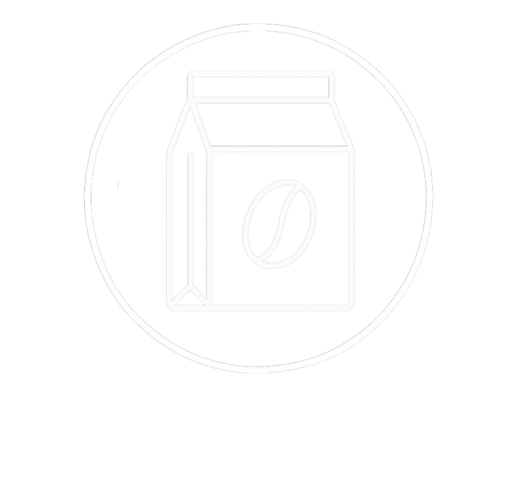 Kaffee icon Weiss 1 1 Deine Kaffeerösterei