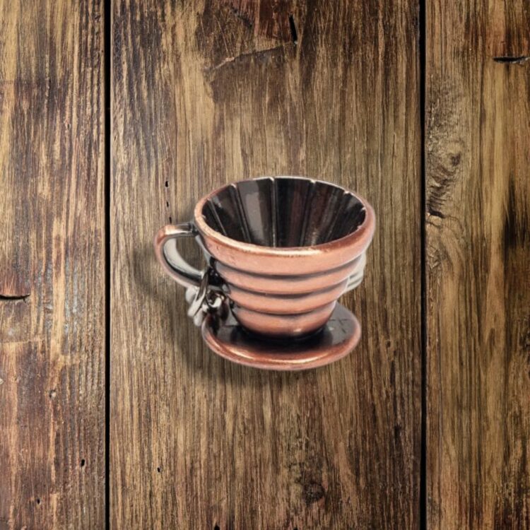 Kaffeefilter-Schlüsselanhänger