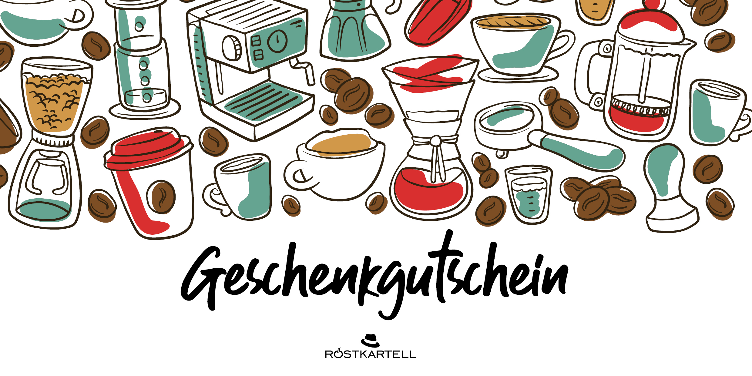 Geschenkgutschein per Post 2 Deine Kaffeerösterei Geschenkgutschein Kaffeezubereitungen