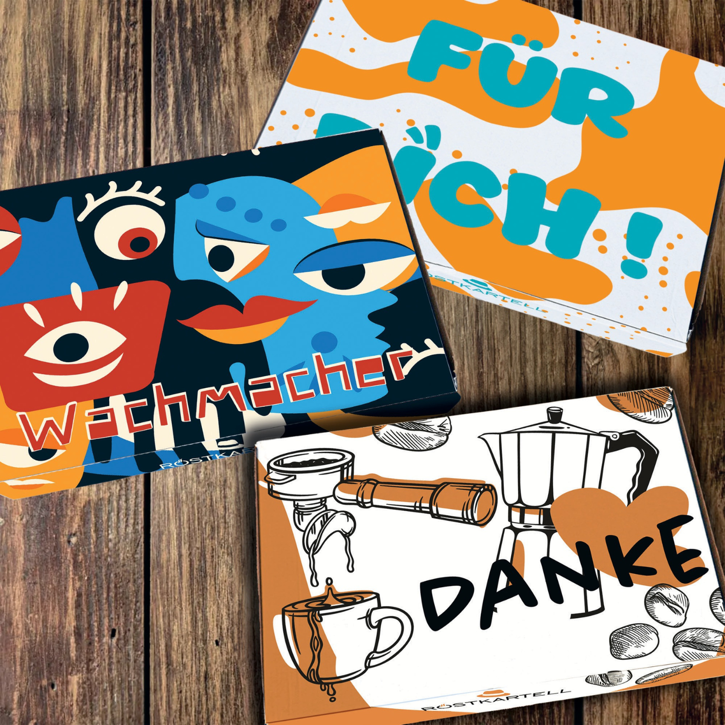 Kaffee-Geschenkbox 1 Deine Kaffeerösterei Kaffee-Geschenkbox
