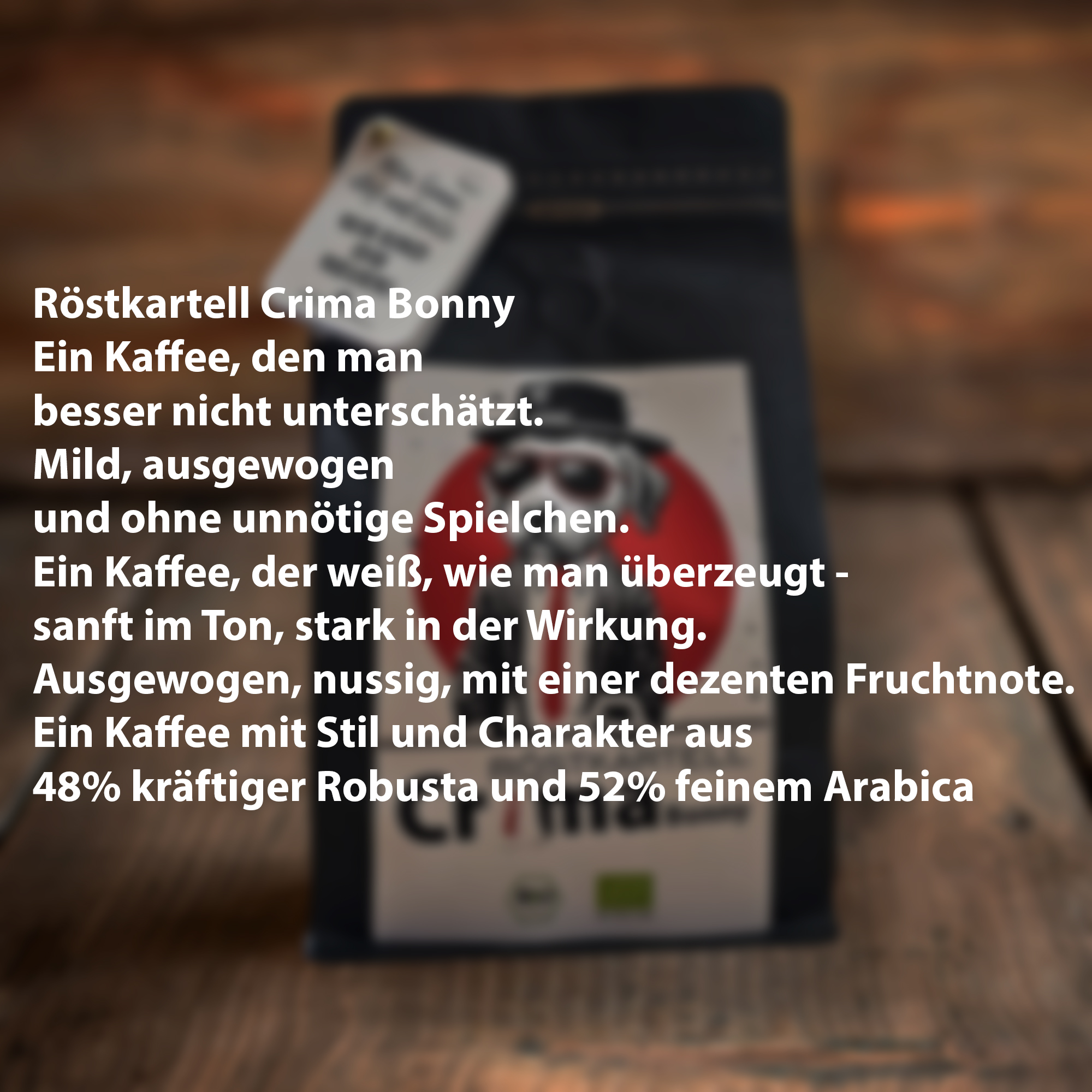 Biomarkt-Kaffee-Roestkartell 3 Deine Kaffeerösterei Produktbild Crima Bonny Deine Kaffeerösterei