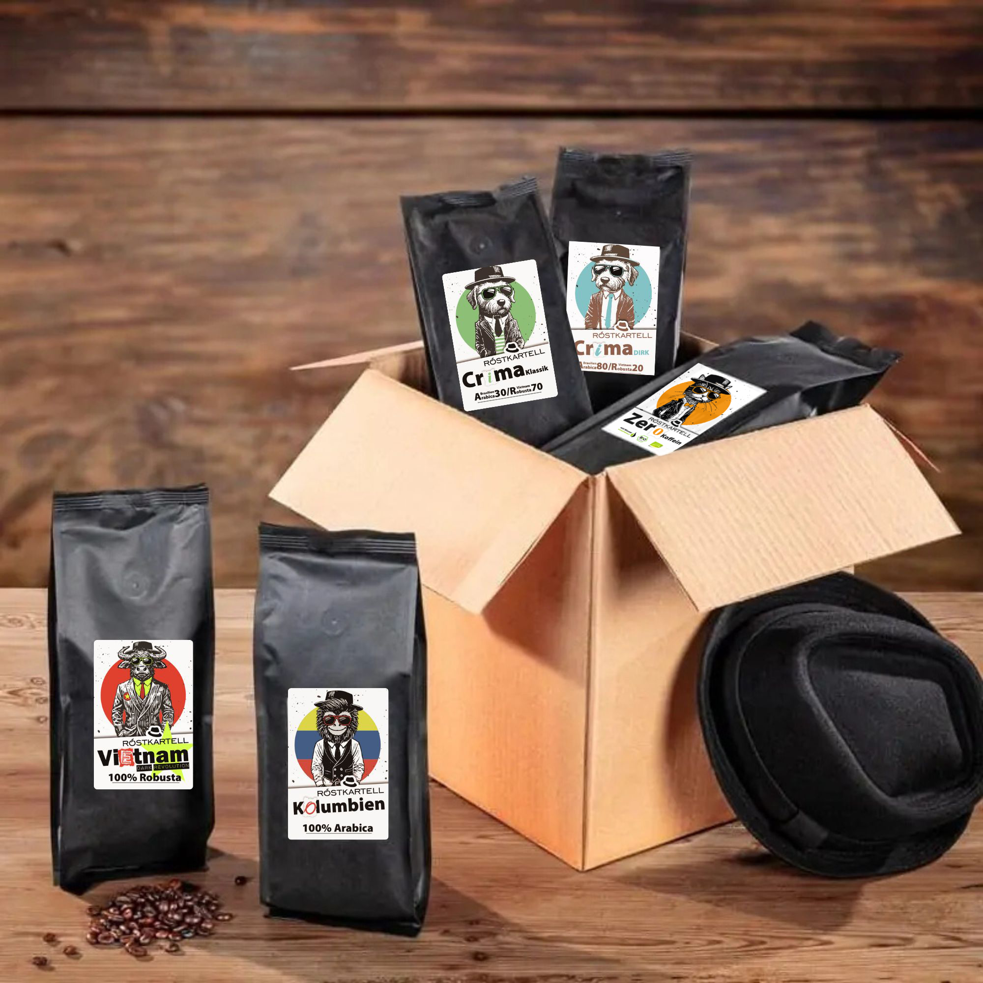 Mix Karton Deine Kaffeerösterei