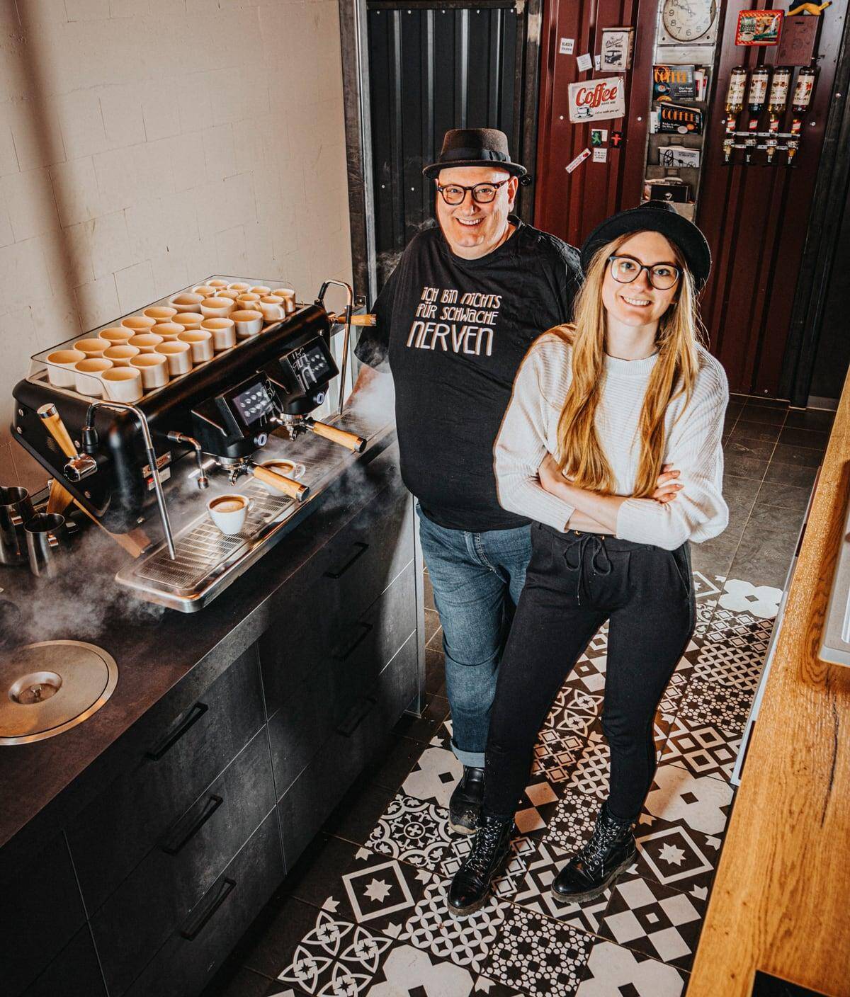 Vater und Tochter Duo: Kristin und Dirk